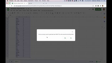 Google Sheets and Generating Unique PIN numbers