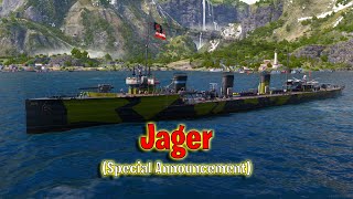 Meet The Jager! Tier 7 Pan Euro DD (World of Warships Legends) +HUGE Announcement