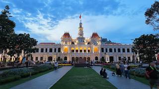 Full Ho Chi Minh City Blue Hour: 10-Minute Sunset Time-lapse | Saigon Cityscape Guide