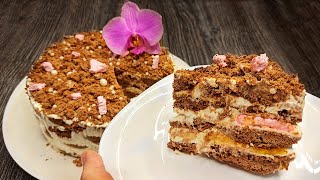 Нежнейший ПРЯНИЧНЫЙ ТОРТ Торт без выпечки Легкий и вкусный рецепт 