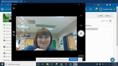 Teachers-How to send a picture in Schoology for kids with laptops