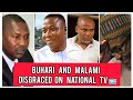 BUHARI AND  MALAMI  D!SGRAC€D 0N  NATIONAL TV  0VER SUNDAY IGBOHO AND NNAMDI KANU