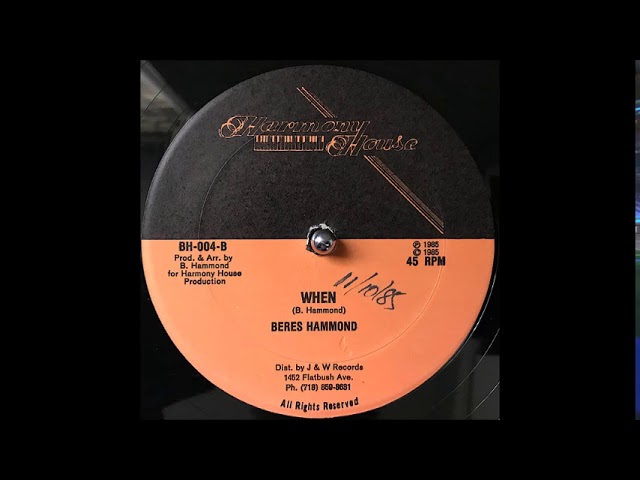 Beres Hammond - Fire (Harmony House) 1993 - YouTube
