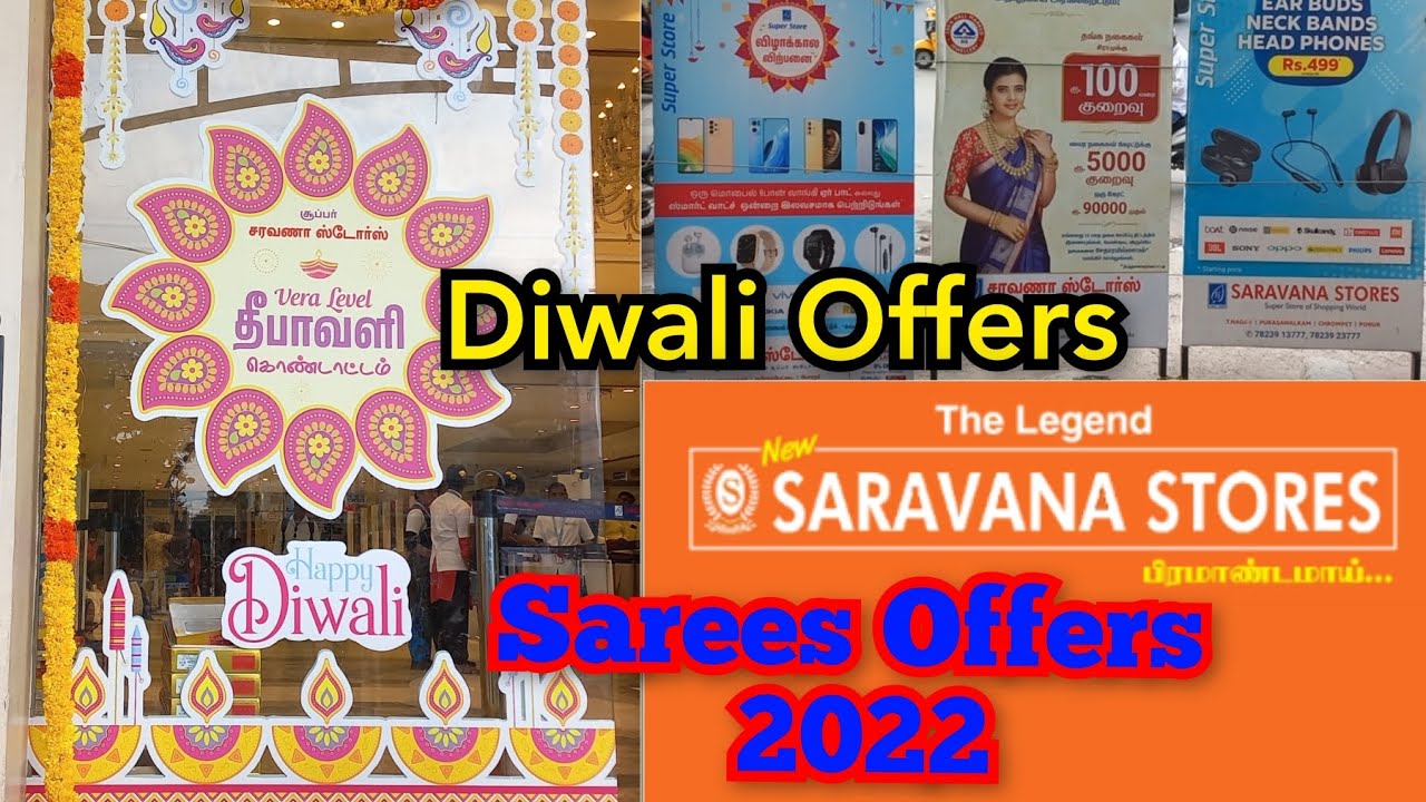 Saravana Stores Latest Diwali Saree Collection Festival Saree Collection at Chrompet Saravana