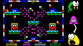 MUTANT MUSHROOMS (2024) Walkthrough, ZX Spectrum