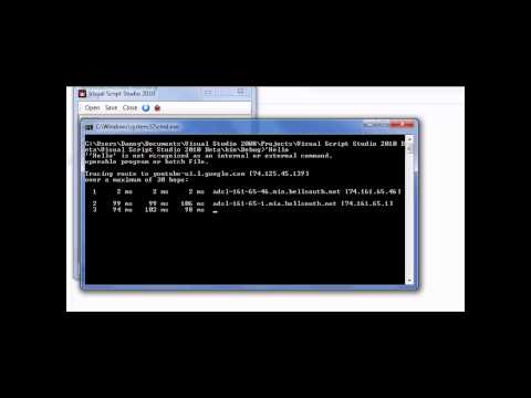 Visual Script Studio 2010 Beta 1 : An Advanced Program I Made (HD)