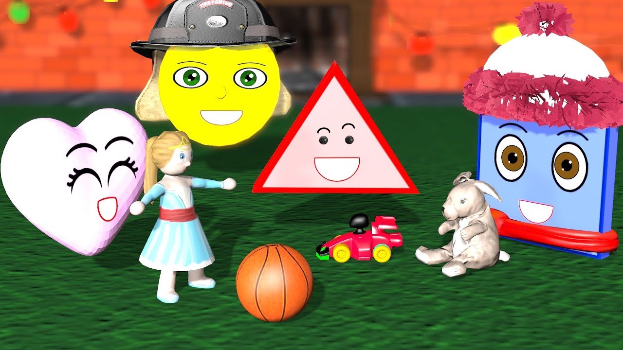 Sharing is Fun Song For Kids | Learn How to Share with the Baby Shapes ~ Noodle Kidz