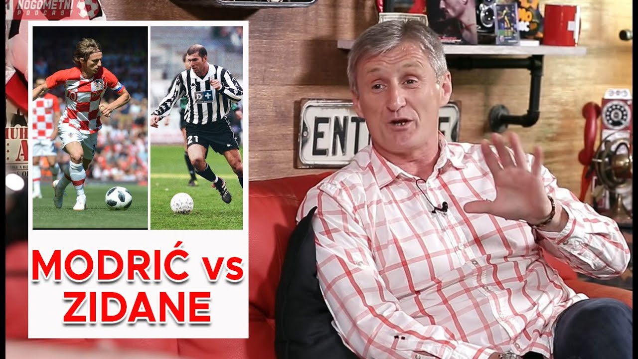 Robert Jarni usporedio igru Modrića i Zidanea - "Ni jedan ni drugi nikad ne gledaju loptu"