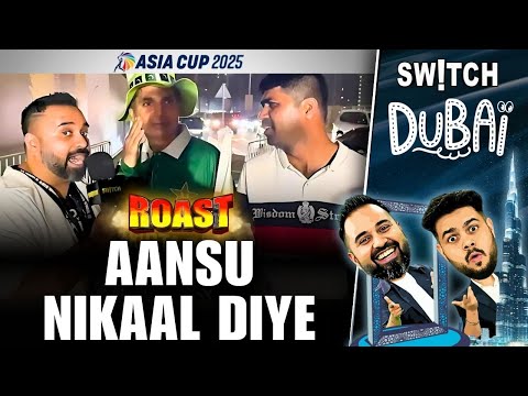 ROAST | Pakistan Ke Anshu Nikal Diye | Asia Cup 2025 | Cricket | IND vs PAK | Dubai Stadium