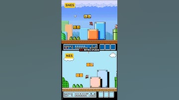 Super Mario Bros 3 - SNES vs NES