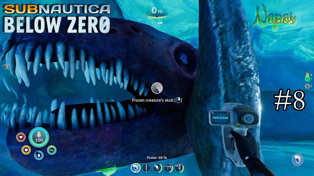 Finding And Curing The Frozen Leviathan Subnautica Below Zero