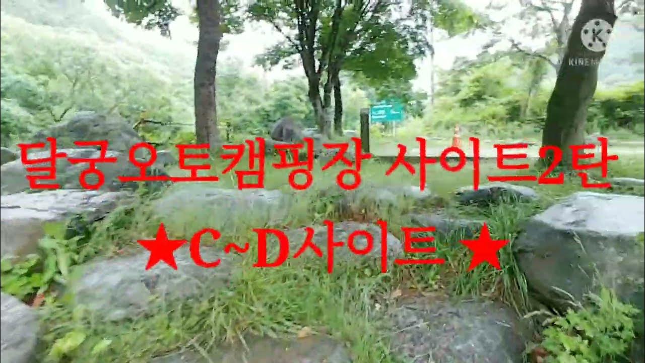 달궁자동차야영장 C~D사이트 명당찾기 - Youtube