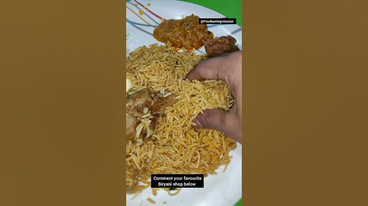 உங்கள் ஊரின் பெஸ்ட் பிரியாணி எது? கீழே கமெண்ட் பண்ணுங்க - Comment your favourite  biryani #shorts