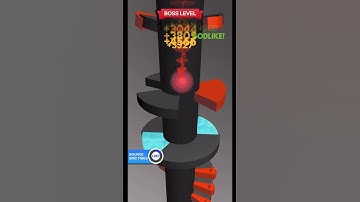 Helix Jump: Boss Level 76 #helixjump #mobile #shorts