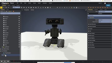 Clara.io Rendering / 3 point lighting