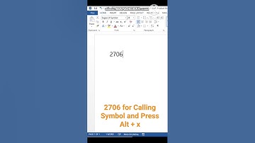 How to insert Calling, Gmail and Mobile Symbol in MS Word? #microsoft #word #shorts #short #viral
