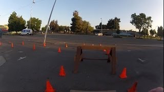 Experience Stockton Police's agility test