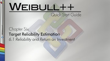 Weibull++ 8 Quick Start Guide Chapter 6.1: Reliability and Return on Investment