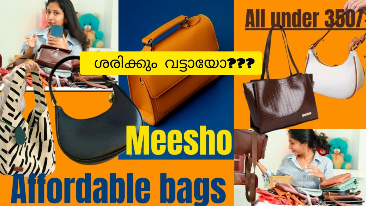 HUGE😲 MEESHO BAG 🛍️ COLLECTION UNDER RS 350/-👍 super quality ✅💯