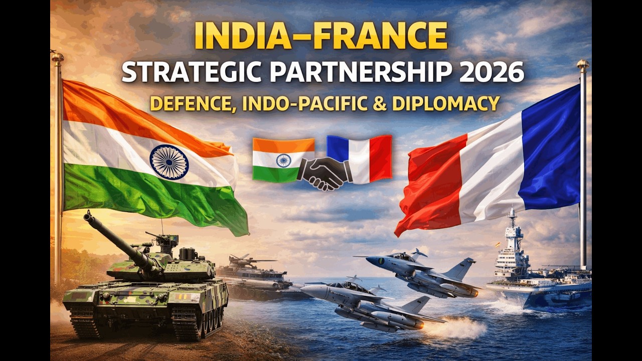 India–France Strategic Partnership Defence, Indo‑Pacific & Global ...