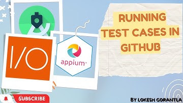 Part 24: Running Tests in Github Actions With Appium WebDriverIO Javscript