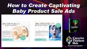 Mastering CorelDraw: How to Create Captivating Baby Product Sale Ads | Huzefa Tapia | Huzefa