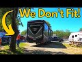 We Don&#39;t Fit! Big Rigs Were Not Meant To Be Here! Fulltime RV Living! RV Life!