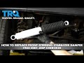 How to Replace Front Steering Stabilizer Damper 1984-2001 Jeep Cherokee