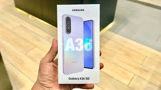 Samsung Galaxy A36 5G Unboxing - Retail Unit 