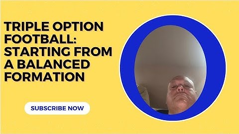 Triple Option Football Starts From a Balanced Formation #flexbone #tripleoption #airforcefootball