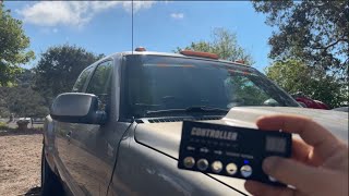 LUMENIX LED Traffic Advisor Strobe Light Bar Review!