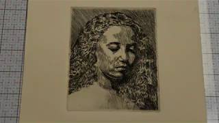 Etching an Intaglio Portrait