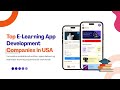 Top 10 E Learning App Development Companies in USA