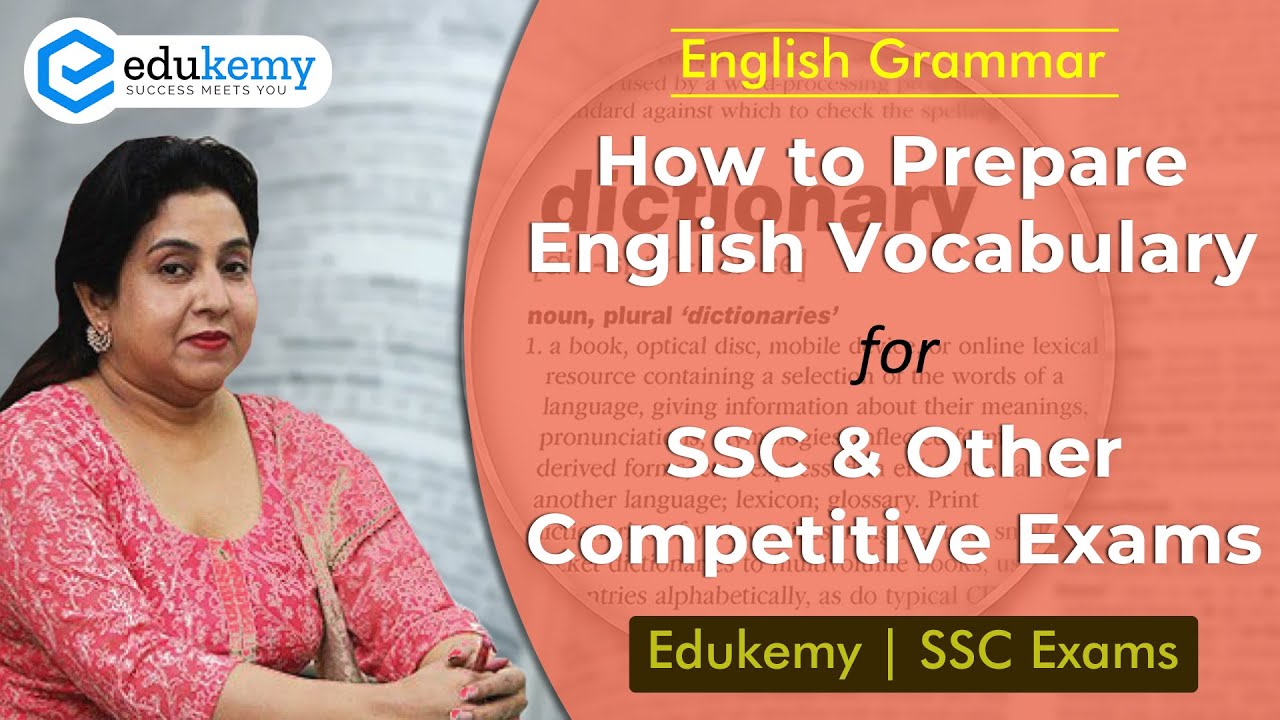 How To Prepare English Vocabulary For SSC And Other Competitive Exams ...