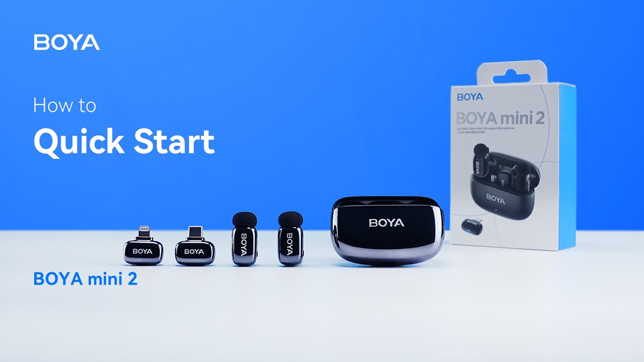 Boya Mini Microphone Wireless