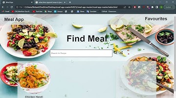 Meal App Project