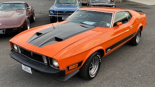 Test Drive 1973 Ford Mustang Mach 1 Fastback SOLD $19,900 Maple Motors #1352