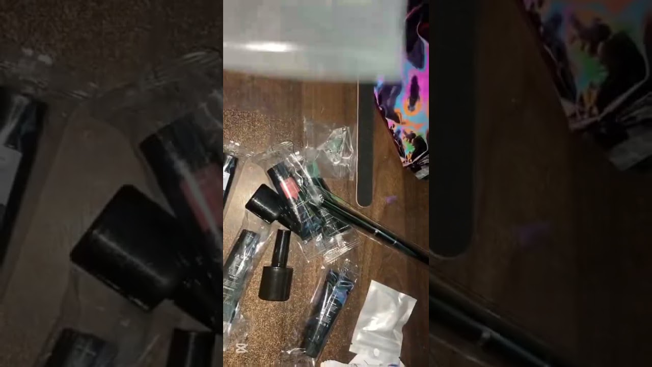 Unpackage with me polygel kit @limegirlpolygel . 