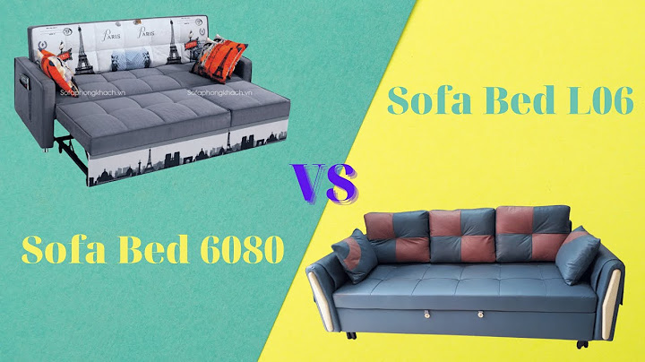 So sánh sofa bed và sofa năm 2024