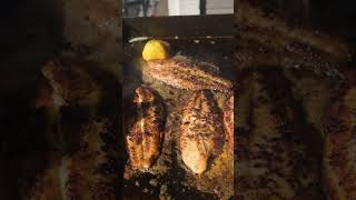 Blackened Swai Fish on the blackstone #swaifish #blackstone #blackenedfish