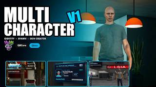 Vice Multicharacter V1 — Identity, Spawn Selector & Skin Creator [QBox/ QBCore]
