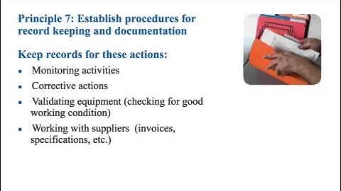 ServSafe Ch 8 HACCP Part 2