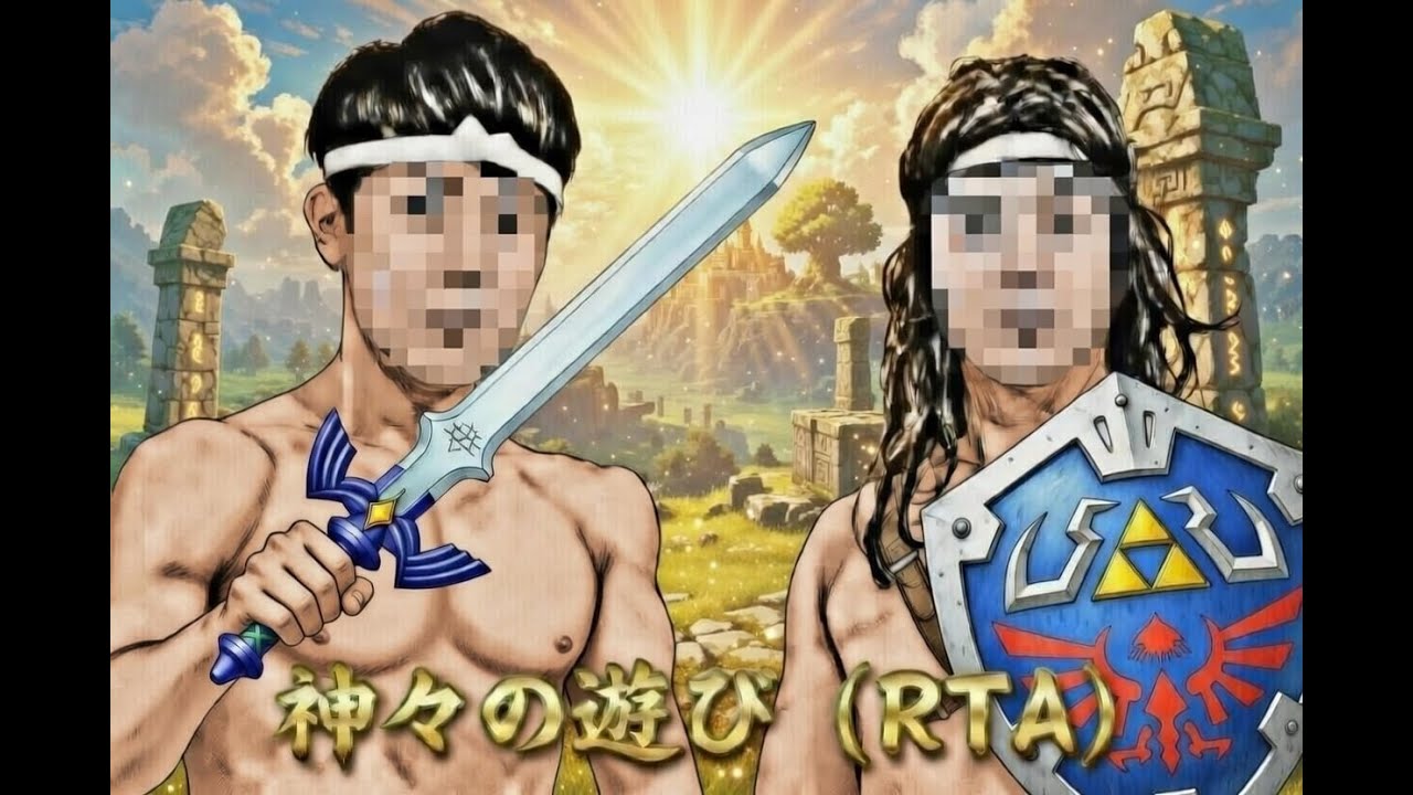 【ミラー】ゼルダの伝説 神々のトライフォースRTA並走