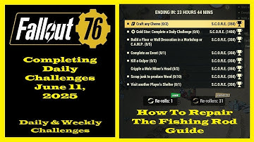 Completing Daily Challenges For June 11, 2025 - Fallout 76 Daily Challenges Guide