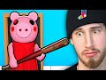 I HUNTED MY FRIENDS AS ROBLOX PIGGY