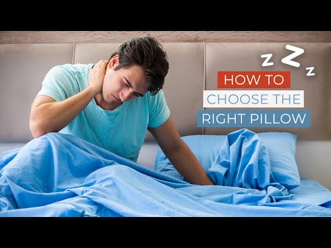 How to Choose the Best Pillow for your Sleeping Position.