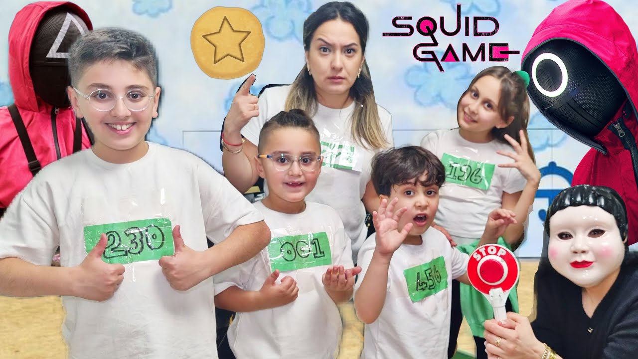 TUBİ İLE EFE'YLE GERÇEK HAYATTA SQUID GAME 2