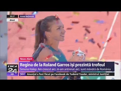 Simona Halep Queen Of Romanian S Hearts Roland Garros We Love