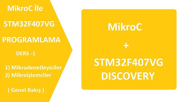 MikroC ile ARM Programlama -1 : Mikroişlemciler ve Mikrodenetleyiciler