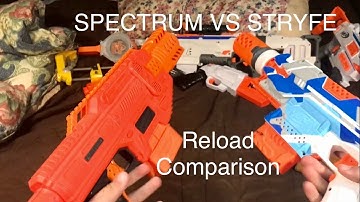 AF Spectrum VS Nerf Stryfe: Pistol Reloads